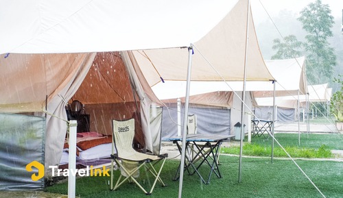 Comfort Tent, Patio, Hill View