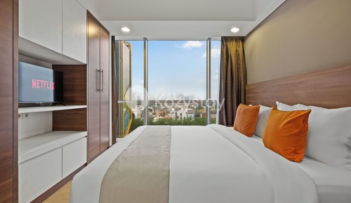 Apartment, 2 Bedrooms, City View