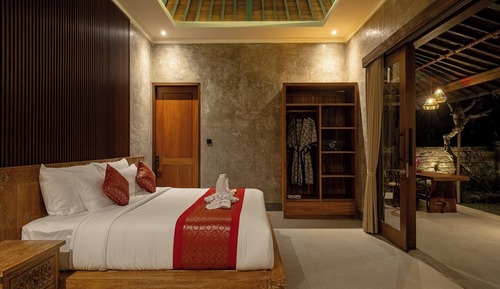 One Bedroom Villa with Rice Field View