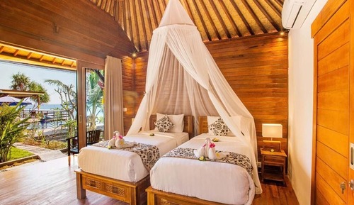 Standard Double or Twin Room, Balcony, Garden View