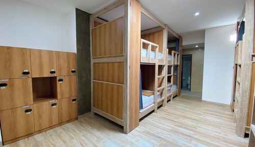 Comfort Shared Dormitory, Patio