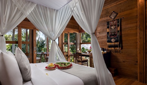 Suite Riverside Double or Twin with Free Shuttle to Ubud