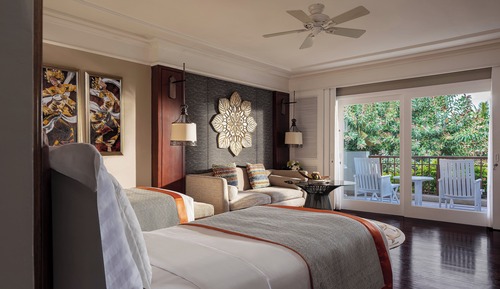 Classic Room, 2 Single Beds, Balcony, Garden View