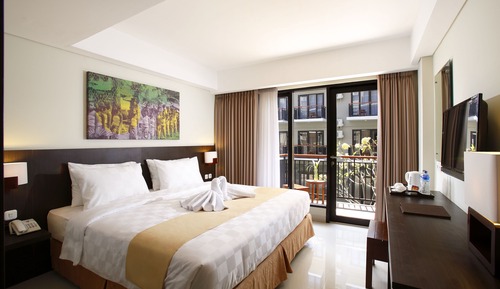 Deluxe Double Room, Pool View