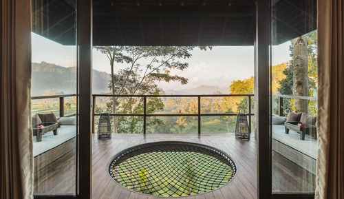 Luxury Villa, Balcony, Hill View