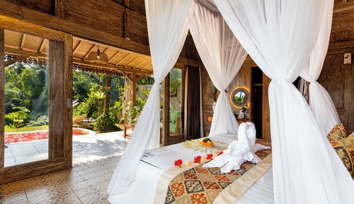 Luxury Villa, 1 King Bed with Sofa bed, Private Pool, Garden View