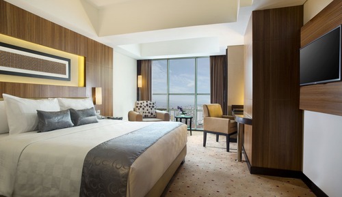 Premier Suite, Multiple Beds, Non Smoking, City View