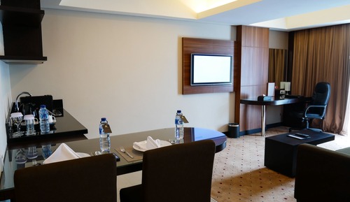 Junior Suite, 1 Double Bed, Non Smoking, City View