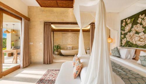 One Bedroom Private Pool Villa with Rice Field View