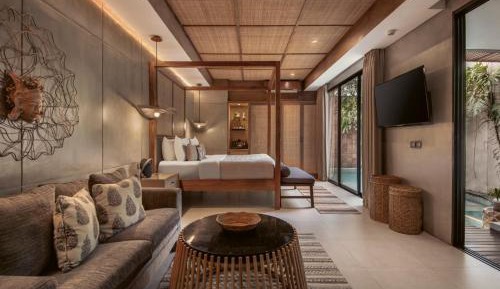 Smart One Bedroom Villa with Private Pool and Bathtub
