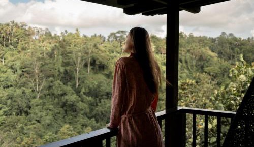 Panoramic Jungle View Villa with Free Daily Sunset Yoga and Afternoon Tea