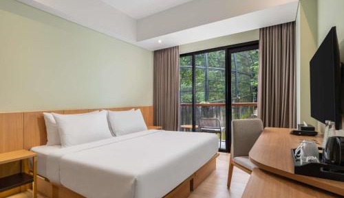 Classic Double Room with Balcony and Aviary View