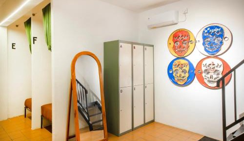 Single Bed in Dormitory Room