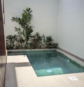 Studio with Pool View