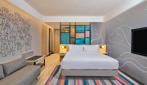 Aloft Room, 1 King Bed (maximum capacity 3 adults) with FREE Fun Activities