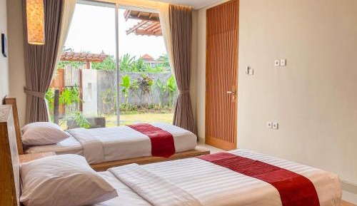 Two-Bedroom Villa with Garden View