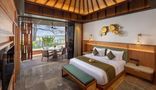 Beach Front Luxury Two Bedroom Private Pool Villa