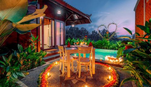 Rice Field View Private Pool Villa