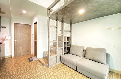Hegarmanah Apartment | Cozy Studio Room At 12Th Floor Taman Melati Jatinangor Apartment