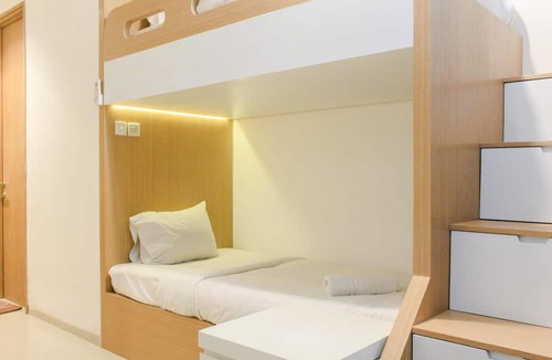 Cikokol Apartment | Cozy And Simply Studio Apartment Tree Park City Cikokol