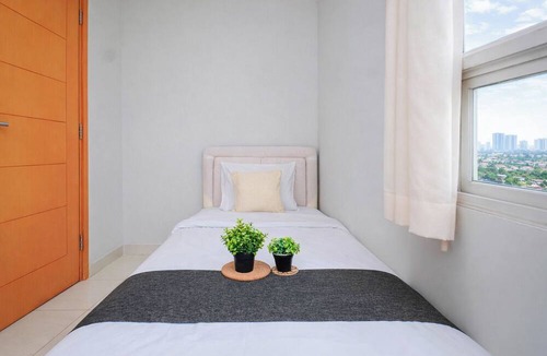 Depok Apartment | 3 Pax Functional 2Br At Cinere Bellevue Suites Apartment