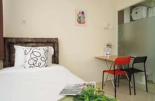 Depok Apartment | Nice Look Studio Apartment At Saladdin Mansion