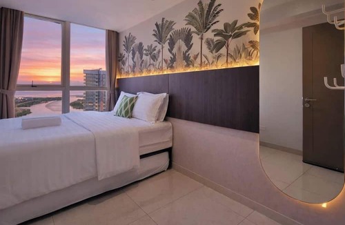 Pantai Indah Kapuk Apartment | By The Sky By SanLiving - 3BR - PIK