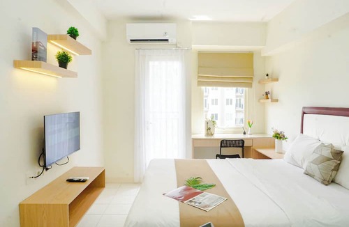 Pancawati Apartment | Homelike And Minimalist Studio At Apartment Podomoro Golf View