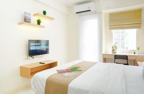 Pancawati Apartment | Homelike And Minimalist Studio At Apartment Podomoro Golf View