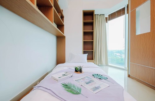 Kebagusan Apartment | Wood Accents 2Br At Tamansari The Hive Apartment