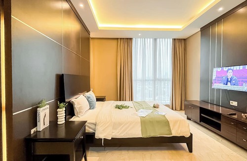 Grogol Utara Apartment | Modern And Comfy 2Br With Extra Room At Four Winds Apartment