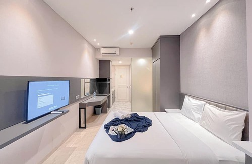 Hegarmanah Apartment | Minimalist Look Studio Apartment At Art Deco