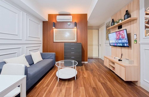 Serpong Apartment | Modern Neutral 2Br At The Ayoma Apartment