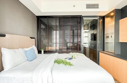 Pinang Apartment | Urban Industrial Touch 1Br Apartment At The Smith Alam Sutera