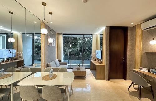 Surabaya Apartment | Tranquil And Modern Haven 2Br At The Rosebay Apartment
