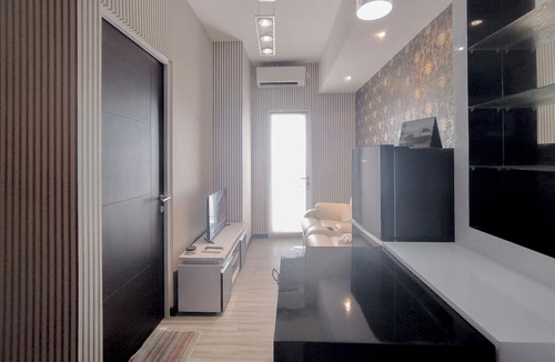 Sidoarjo Apartment | Monochromatic Modern 1Br At Tamansari Prospero Sidoarjo Apartment