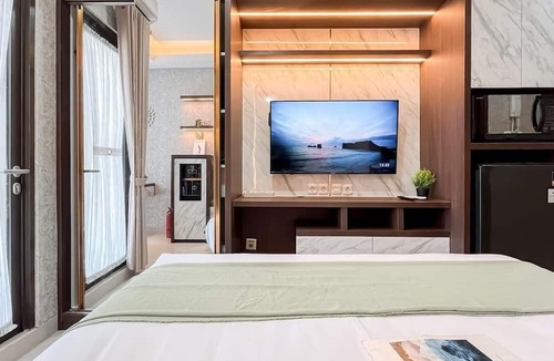 Ciputat Apartment | Earth Tone Studio Apartment At Transpark Bintaro