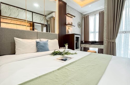 Ciputat Apartment | Earth Tone Studio Apartment At Transpark Bintaro