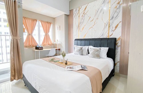 Kedungmanggu Apartment | Nice Studio Room Apartment at LRT City Sentul - Royal Sentul Park