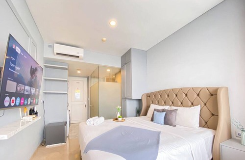 Hegarmanah Apartment | Minimalist and Cozy Studio at Apartment Art Deco