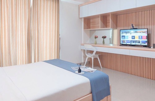 Pondok Aren Apartment | Modern Look 1Br Without Living Room At Bintaro Embarcadero Apartment