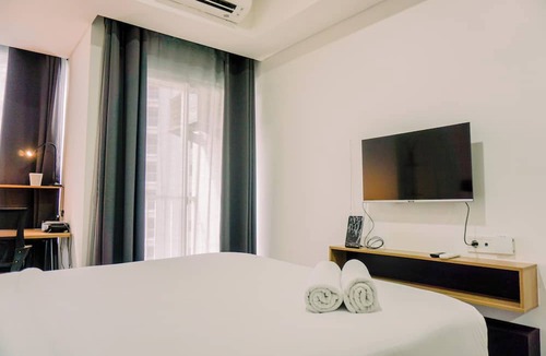 Pinang Apartment | Nice And Modern Studio At 38Th Floor Pacific Garden Apartment