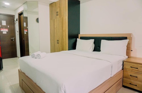 Pinang Apartment | Nice And Modern Studio At 38Th Floor Pacific Garden Apartment