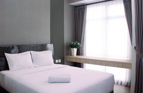 Cikarang Apartment | Modern Look And Restful Studio At 32Th Floor Vasanta Innopark Apartment