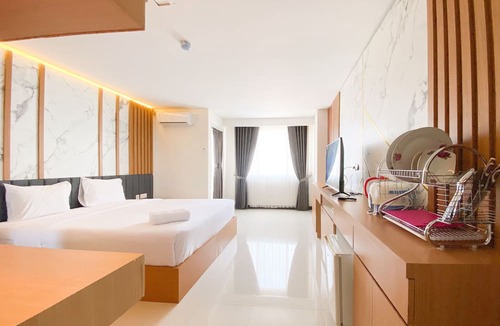 Semarang Apartment | Cozy Living Studio (No Kitchen) At Sentraland Semarang Apartment