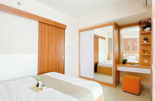 Pekayon Jaya Apartment | Chic And Classic 1Br At Apartment Grand Kamala Lagoon