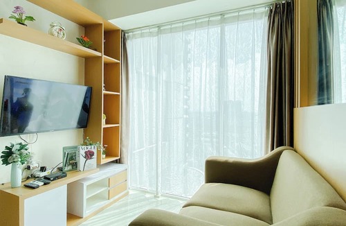 Pekayon Jaya Apartment | Chic And Classic 1Br At Apartment Grand Kamala Lagoon