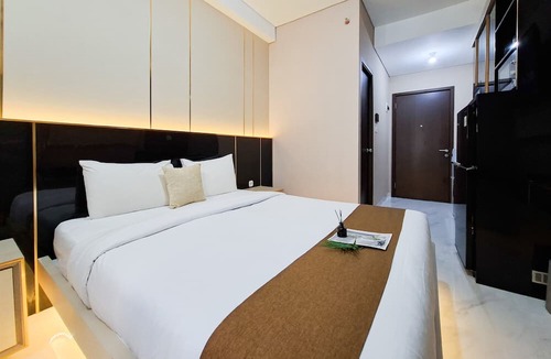 Ciputat Apartment | Warm And Restful Studio Room At Apartment Transpark Bintaro