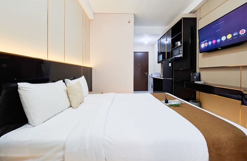 Ciputat Apartment | Warm And Restful Studio Room At Apartment Transpark Bintaro