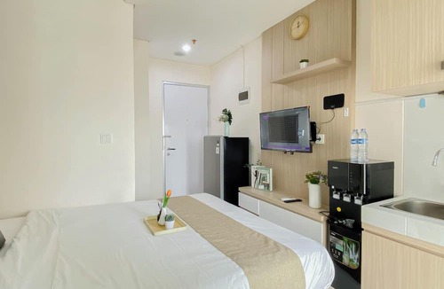 Duren Sawit Apartment | Comfy And Minimalist Studio Room At Apartment Menara Swasana